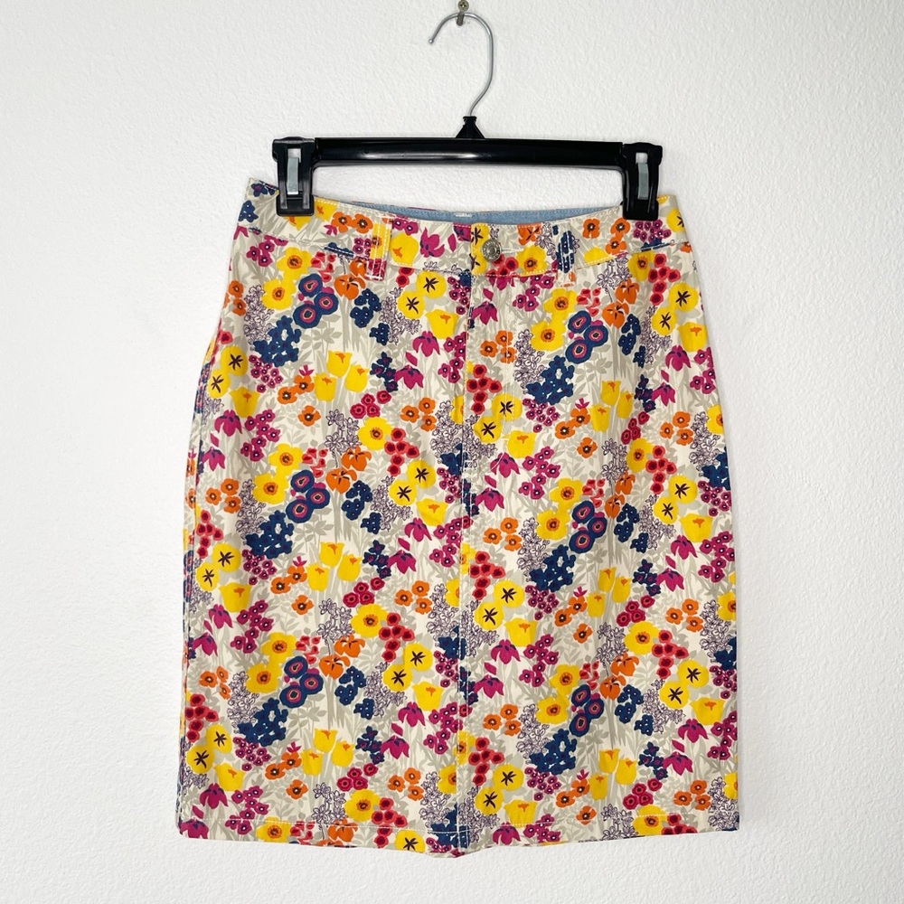 Vintage Tommy Hilfiger Y2K Floral Mom Cottage Skirt Women’s Size 2 NEW